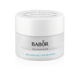 BABOR Skinovage Balancing Cream Rich, Supple Face Care Cream for Combination Skin, Mattifies and Moisturises the Skin, 50 ml