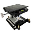 Lab Lift Stand Table Black Aluminum Automatic Leveling Rotatable Scientific