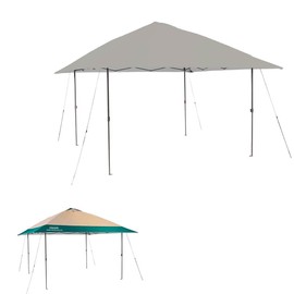 Garden Winds Custom Fit Replacement Canopy Top Cover Compatible with Coleman Oasis 1606532, 2156426, 2156428 13x13 Single Tier Tent - Upgraded Performance - Classic Stone Slate Gray, Riplock 350