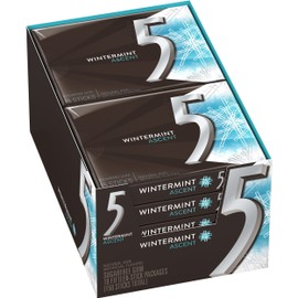 5 Gum Winter-Mint Ascent Sugar-Free Gum, 15 Count (Pack of 10)