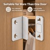 Invisible Magnetic Door Catch Latch for Cabinets – Discreet Door