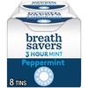 BREATH SAVERS Peppermint Flavored Sugar Free Breath Mints Tins, 1.27