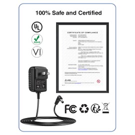 [ UL Listed] VOLTKARE Guitar Pedal Power Supply Compatible with Boss PSA-120S ME-80 ME-70 ME-25 ME-50B GT-100 GT-1 GT-10 AD-10 BR-80 BR-600 DB-88 DB-90 CE-2B RE-20 RC-1 RC-3 (Center Negative)