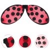 POPETPOP Halloween Lady Bug Wing, Foldable, Red, 7 Stars Ladybug