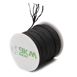 9KM DWLIFE Kevlar Cord 100% Kevlar Fiber Braid, High Load Capacity 22kg~680kg, Braided Structure, High Strength, Lightweight, Low Elasticity, UV Cut, Assist Line, Kevlar Thread, Kevlar Line, Outdoor