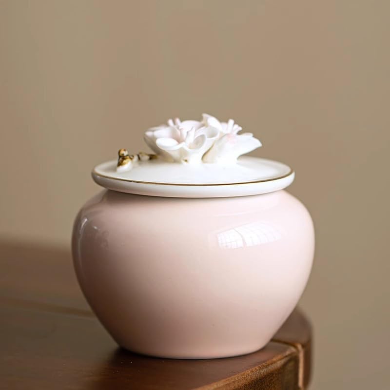DiDiBirDi Mini Urn, Urn for Partial Bone, Urn Cover for