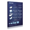 Savvies 6 Stück Schutzfolie für Levowatch Eve 1.3" Displayschutz-Folie Ultra-Transparent