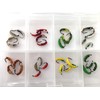 BestCity Fast sinking Czech nymphs Box of 24 Fishing Flies