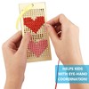 Wooden Bookmark Cross Stitch Kits, 5 Pack Embroidery Starter Kit