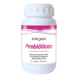 Energeios Probioticos Lactobacillus 60 Cápsulas