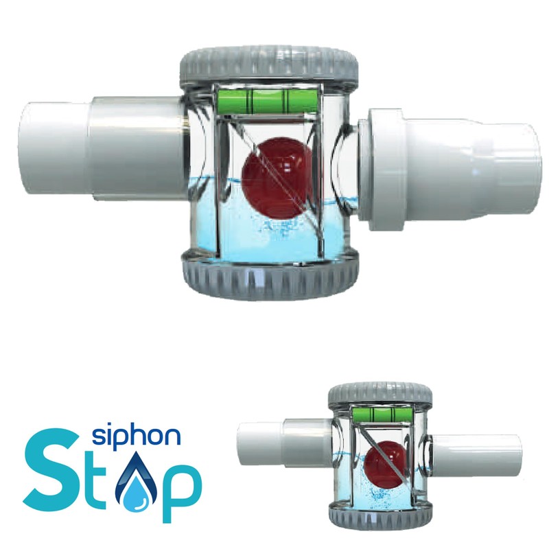 Siphon Stop 25 Ball Siphon for Horizontal Condensate Water Drainage