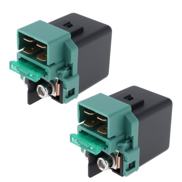 SING F LTD 2Pcs Motorcycle Solenoid Relay 35850-MT4-003, 35850-MT4-000 Compatible