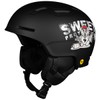 Sweet Protection Unisex Youth Winder MIPS Helmet JR, Black Teddy,