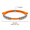 LAMIBEE Golf Stainless Steel 10 Beads Score Counter Bracelet, Golf