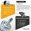180-225 PSI Air Compressor Pressure Switch Maximum Current 20Amp Compatible