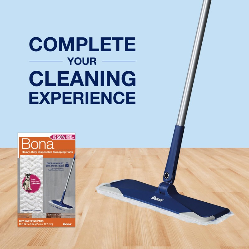 Bona Sweeping Pads for Multi-Surface Floors - 24 Refills -