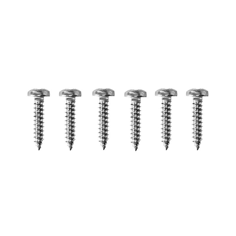 BEK-FIX® Number Plate Screws and Caps Set Car Number Plate