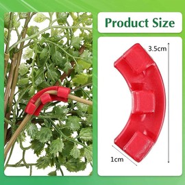 MaoNativey Pack of 30 90 Degree Plant Bender, Plant Bender Kits Growth Bender Clips Climbing Plants Attachment Clip Suitable for Bending Plant Stems and Changing the Growth Direction