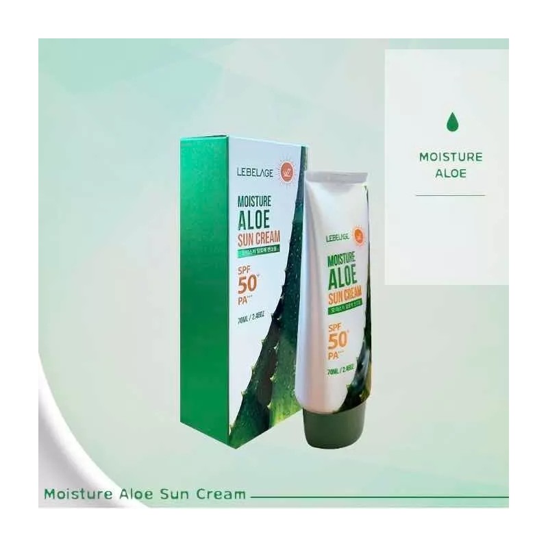 Bidameun Crema Protector Solar Coreano / Áloe Vera Spf50+ Pa+++