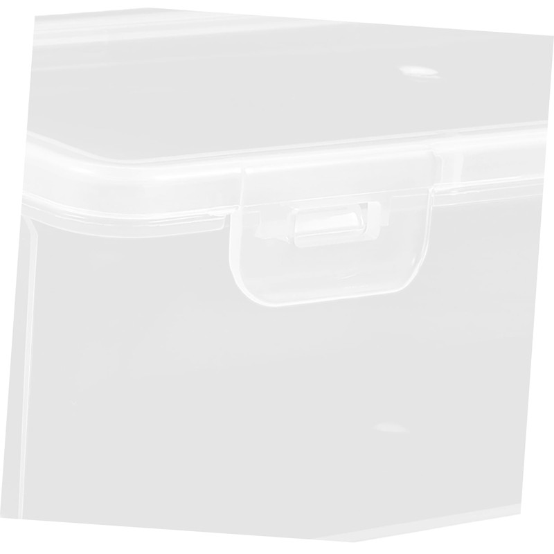 FUNOMOCYA 2pcs Medium Plastic Storage Box Set Office Classroom Container