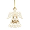 Lenox 895755 2024 A Year to Remember Angel Ornament, Christmas