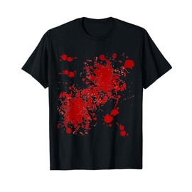 Fake Blood Splatter T-Shirt T-Shirt
