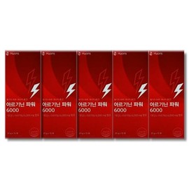휴온스 아르기닌 파워 6000 20g x 15포 5박스 Huons Arginine Power 6000 20g x 15 packs 5 boxes