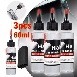 3X Hair Clipper Lubricant Oil Blade Lube For Shaver Trimmer Grooming Machine US - 1PCS-Lubricant Oil