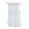 iEventStar 24 inches 24" Highboy Cocktail Round Stretch Spandex Table