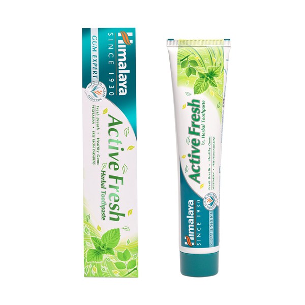 Sunflower Active Fresh Herbal Mint Toothpaste for a refreshing feel | For Gums and Teeth Health - 100gm