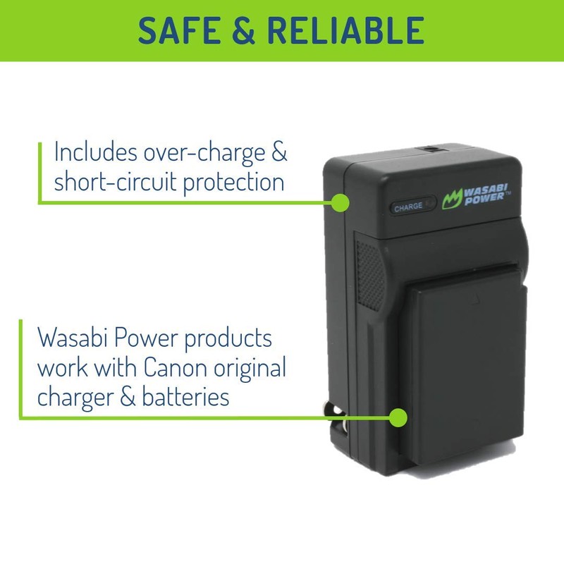 Wasabi Power LP-E10 Battery for Canon EOS Rebel T7, T6,