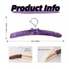 Padded Hangers for Women Clothing,Padded Clothes Hangers for Sweaters,Satin Hanger