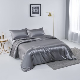 Chanyuan Silk Satin Bed Sheet Set