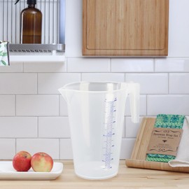 Pressol Messbecher Polypropylen 3,0l transparent, Klar