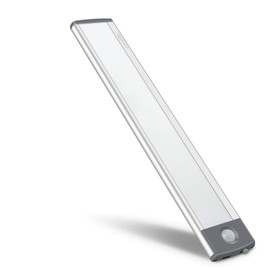 LED Motion Sensor Cabinet Light,Under Counter Closet Lighting, Wireless USB Rechargeable Kitchen Night Lights,30-LED Battery Powered Operated Light,Uniform Light for Wardrobe,Closets,Cabinet,Cupboard