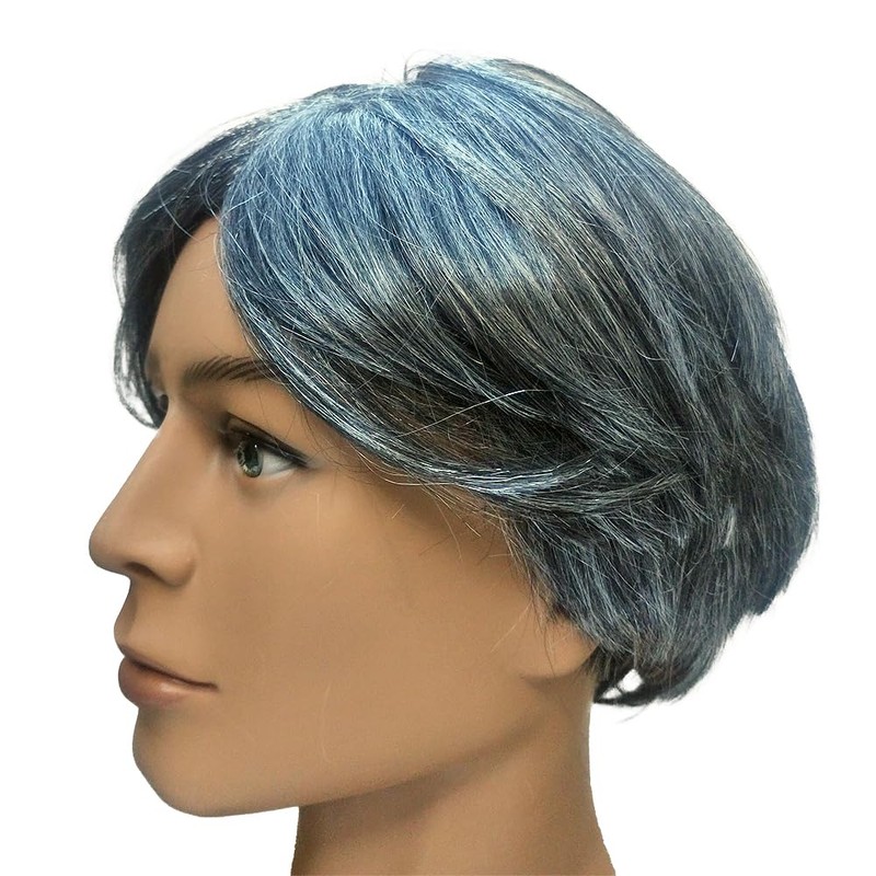 GLOBAL BOX Grandpa Wig, Gray Hair, Men's, Entertainment, Mimic, One
