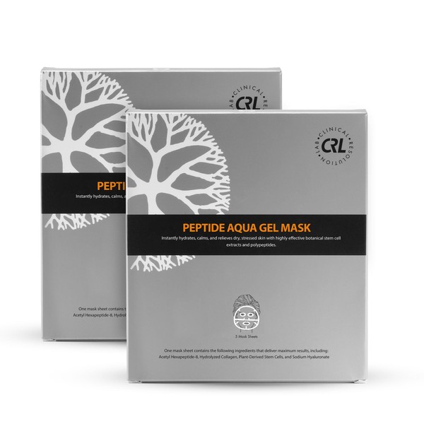 Clinical Resolution Peptide Aqua Gel Mask Instant Hydration, Soothing, Cooling