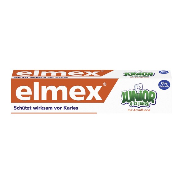 Dentifricio Elmex Junior, confezione da 6 (6 x 75 ml)