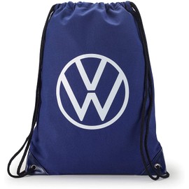 Volkswagen 000087318K Gym Bag Sports Bag Backpack Bag with VW Logo Blue