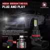 CHUSYYRAY For Hummer H3 2006-2010 H13+H10 LED Headlights Hi/Lo +
