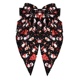 Christmas Hair Bows for Women Christmas Hair Clips for Girls Bow Hair Barrettes Clips Christmas Hair Accessories Christmas Ribbon for Hair Bows Clips for Girls Christmas Bowknot Barrettes