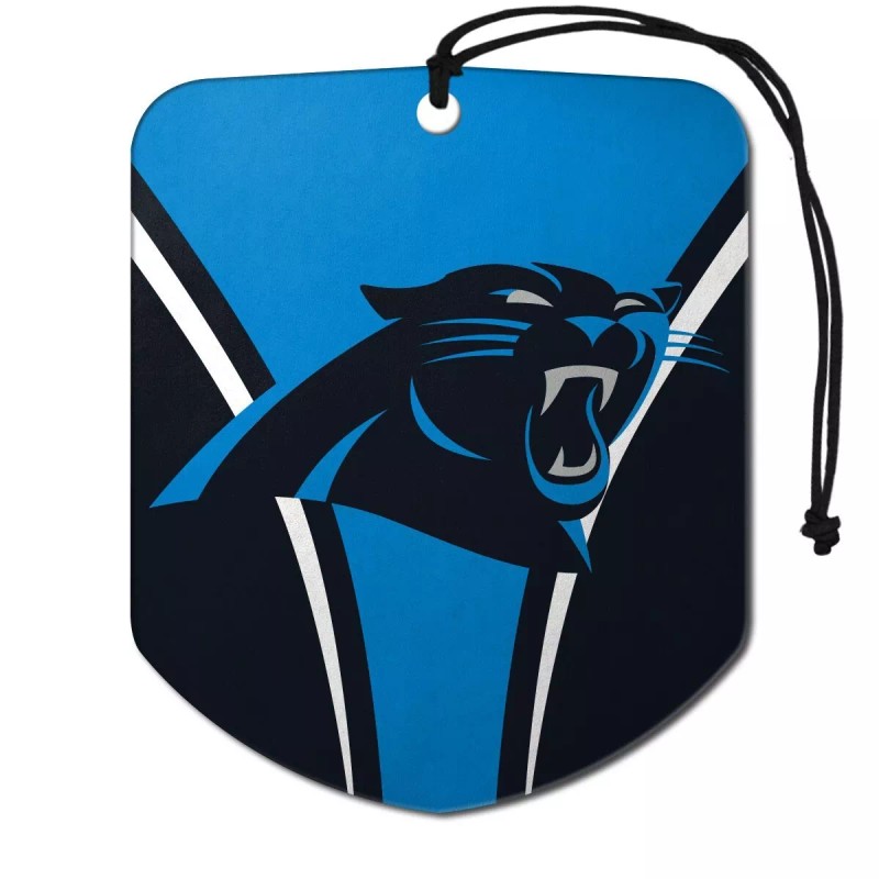 CAROLINA PANTHERS 4pc CARPET FLOOR MAT / SUNSHADE / 2pc