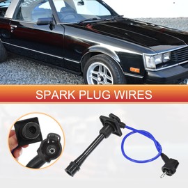ACROPIX Car Spark Plug Coil Wires Ignition Coil Harness Cable 5mm Fit for Toyota Celica 4 Cyl 1.8L 1994-1998 No.9091922327 - Pack of 4