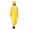 GraduationMall Matte Graduation Gown Cap Tassel Set 2025 for High
