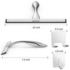 All-Purpose Stainless Steel Shower Squeegee for Shower Glass Door with