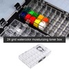Painting Palette Box 24 Compartments Empty Airtight Paint Container for