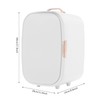 TFCFL 12L Skincare Fridge, Mini Makeup Refrigerator Intelligent Constant Temperature