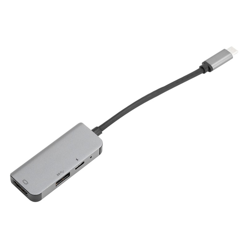 3 in 1 Hub Adapter TypeC to HDMI USB 3.1