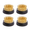 4 Pieces High-Quality Flower Frog Round Holder Flower Stick Gel