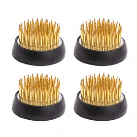 4 Pieces High-Quality Flower Frog Round Holder Flower Stick Gel